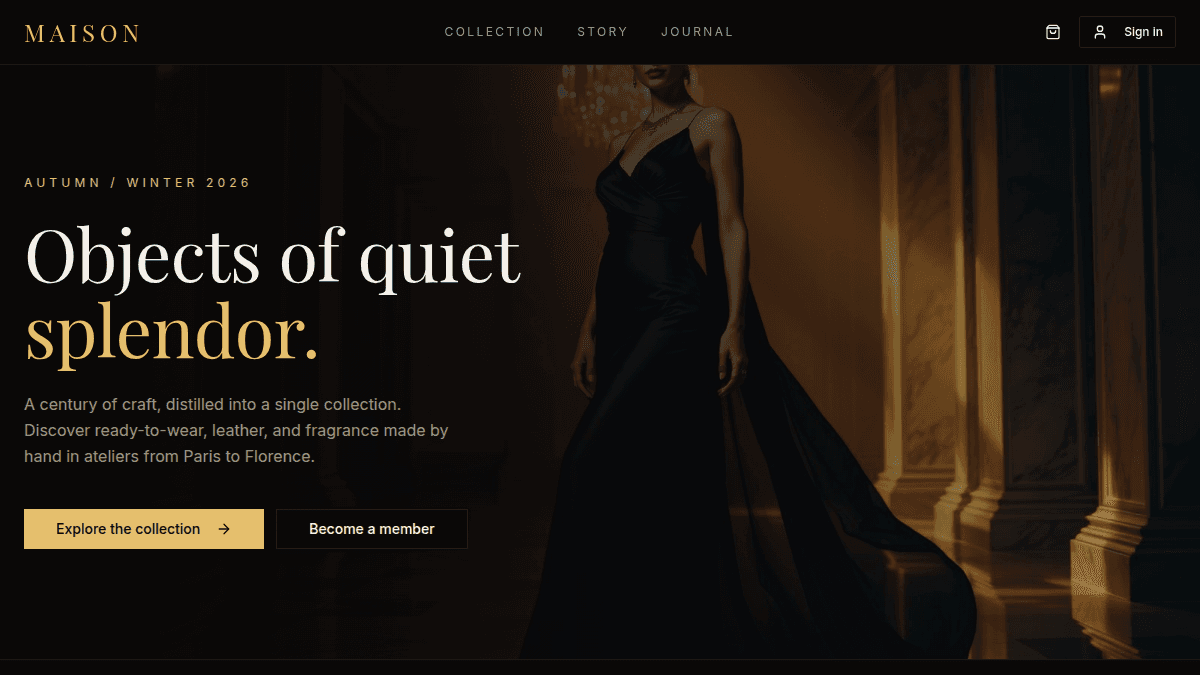 MAISON screenshot